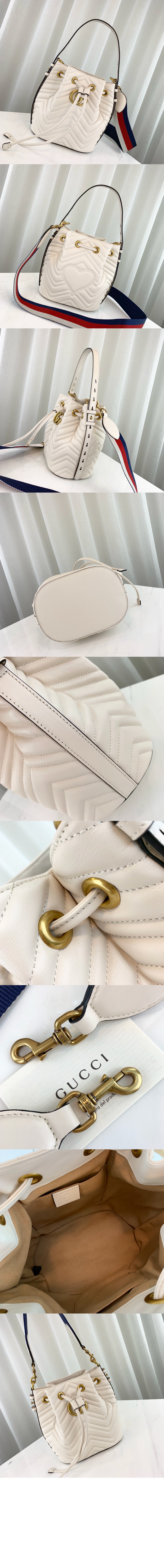 미러급레플리카사이트 | 명품레플리카 전문 쇼핑몰  | 퍼스트원 - GG 마몽 마틀라세 버킷백 476674 > 구찌