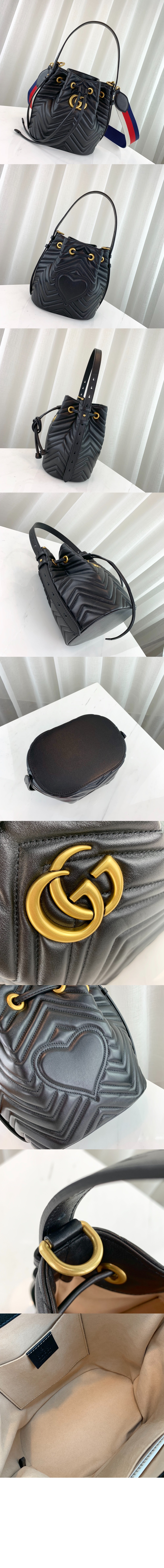 미러급레플리카사이트 | 명품레플리카 전문 쇼핑몰  | 퍼스트원 - GG 마몽 마틀라세 버킷백 476674 > 구찌