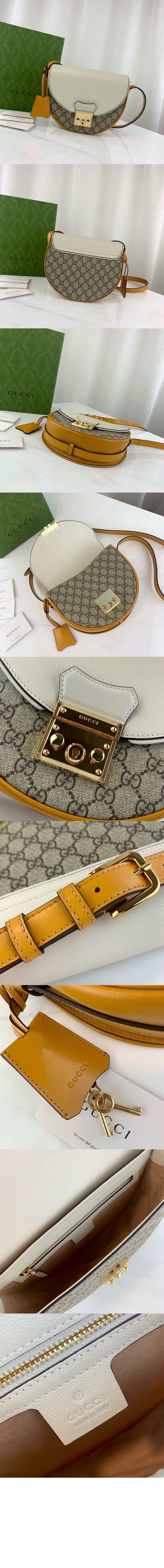 미러급레플리카사이트 | 명품레플리카 전문 쇼핑몰  | 퍼스트원 - 패드락 스몰 숄더백 644524 > 구찌