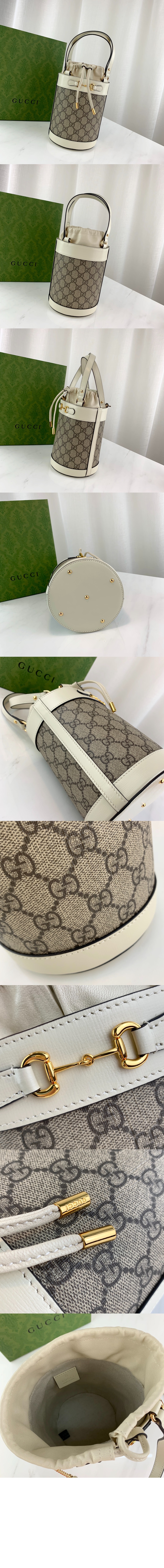 미러급레플리카사이트 | 명품레플리카 전문 쇼핑몰  | 퍼스트원 - 홀스빗 1955 스몰 버킷백 레더 637115 > 구찌