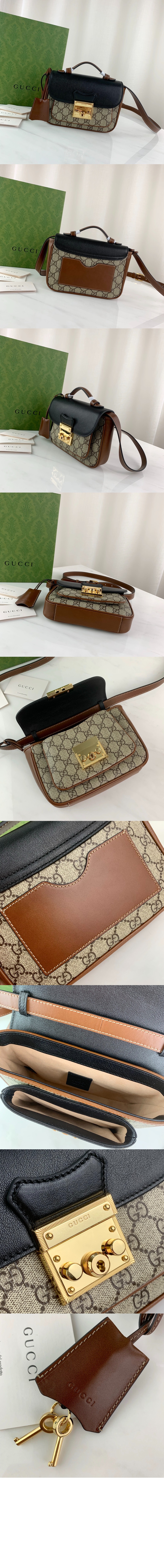 미러급레플리카사이트 | 명품레플리카 전문 쇼핑몰  | 퍼스트원 - 패드락 미니백 658487 > 구찌