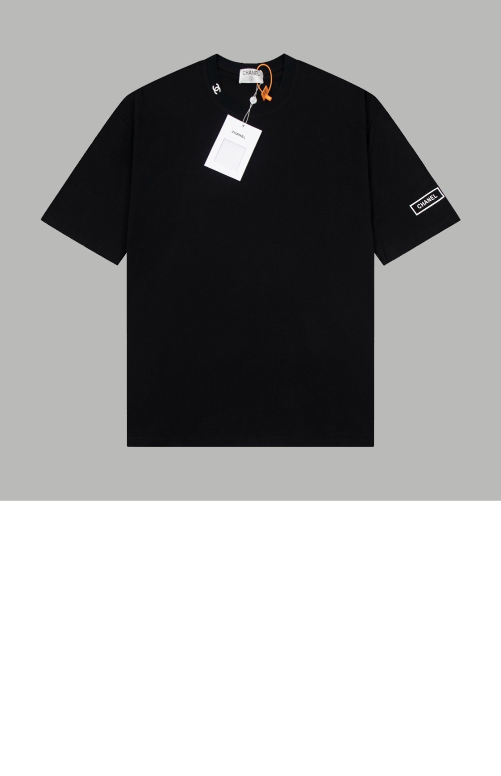 미러급레플리카사이트 | 명품레플리카 전문 쇼핑몰  | 퍼스트원 - 로고 프린트 반팔 > 샤넬