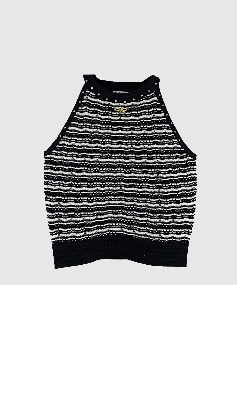 미러급레플리카사이트 | 명품레플리카 전문 쇼핑몰  | 퍼스트원 - 로고 나시 톱 > 샤넬