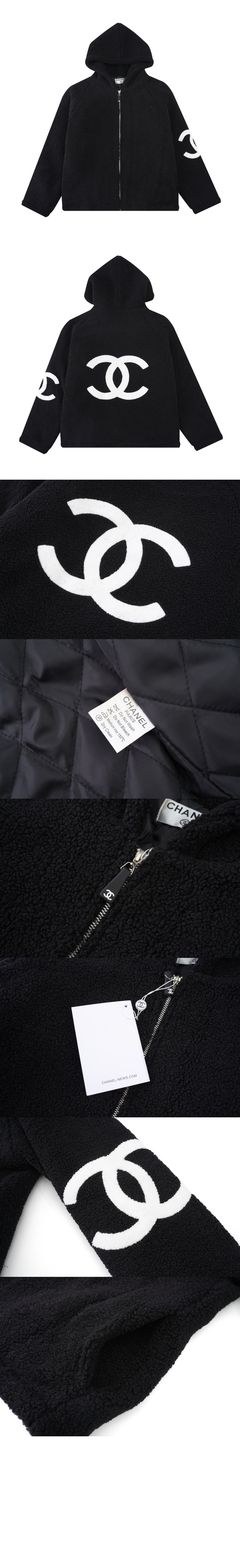 미러급레플리카사이트 | 명품레플리카 전문 쇼핑몰  | 퍼스트원 - 로고 쇼트 코트 > 샤넬