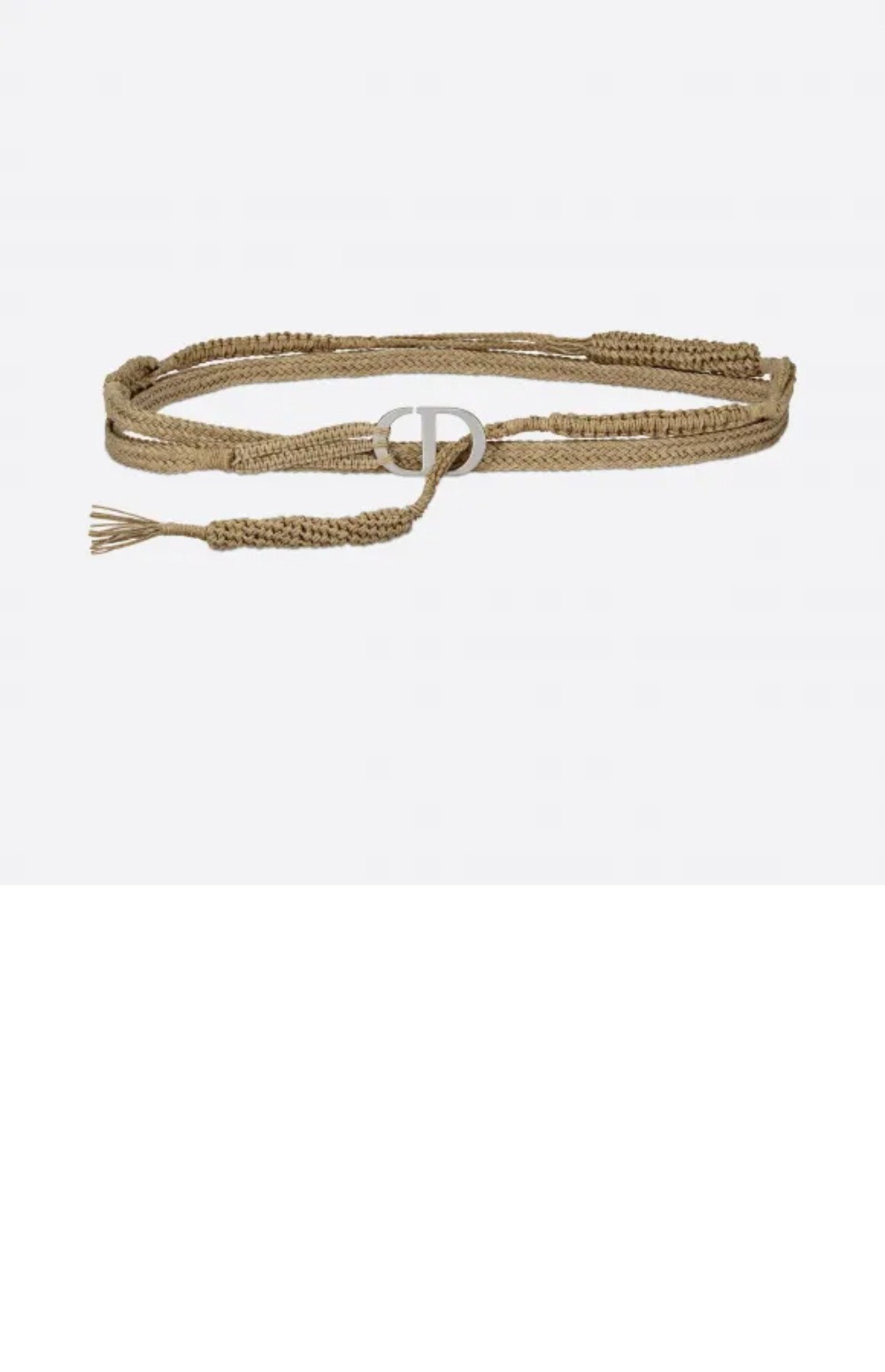 미러급레플리카사이트 | 명품레플리카 전문 쇼핑몰  | 퍼스트원 - 린넨 캔버스 직조 벨트 B0106 > 디올