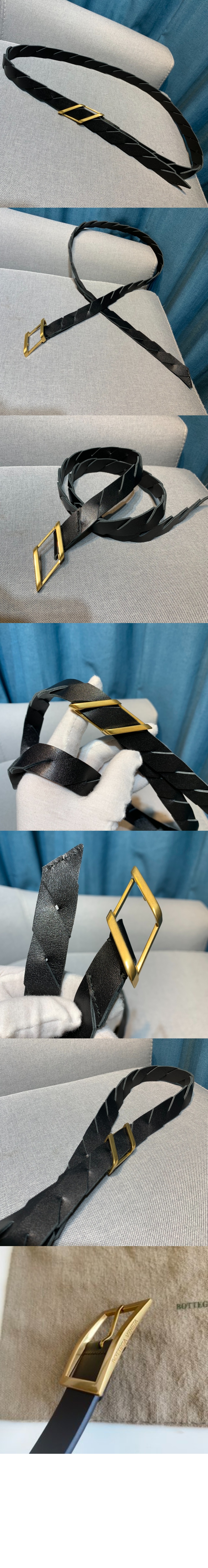 미러급레플리카사이트 | 명품레플리카 전문 쇼핑몰  | 퍼스트원 - 땋은 송아지 가죽 벨트 620106 > 보테가베네타