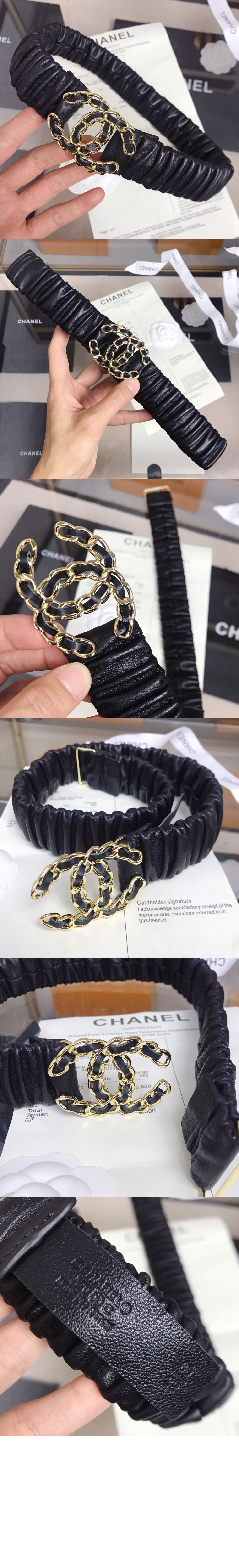 미러급레플리카사이트 | 명품레플리카 전문 쇼핑몰  | 퍼스트원 - 탄력 주름 벨트 AA0582 > 샤넬