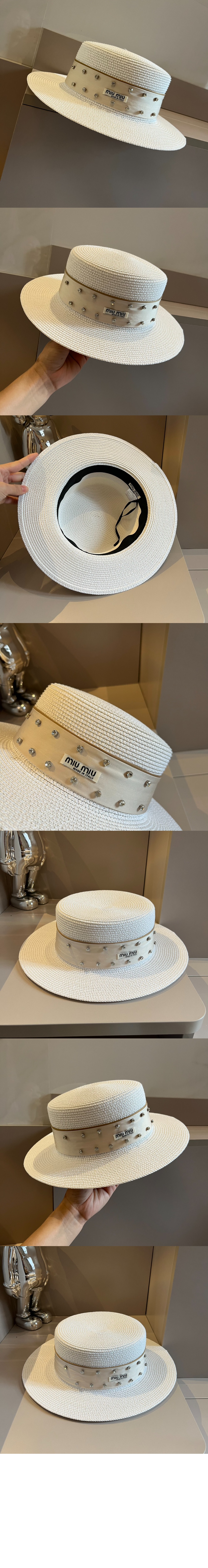 미러급레플리카사이트 | 명품레플리카 전문 쇼핑몰  | 퍼스트원 - 밀짚모자 선캡 5HC153 > 미우미우
