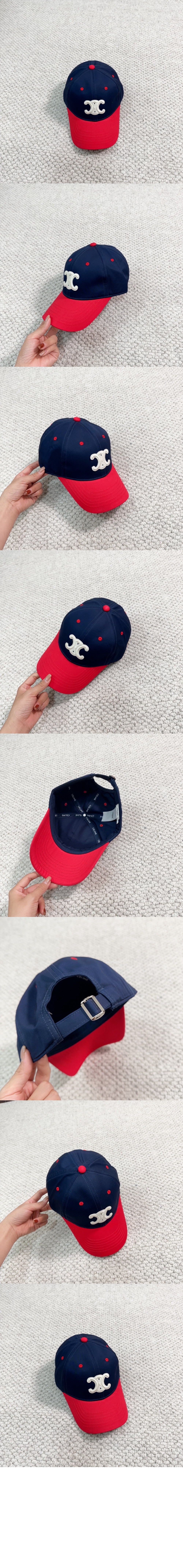 미러급레플리카사이트 | 명품레플리카 전문 쇼핑몰  | 퍼스트원 - 로고 베이스볼 캡 2AUT48 > 셀린느