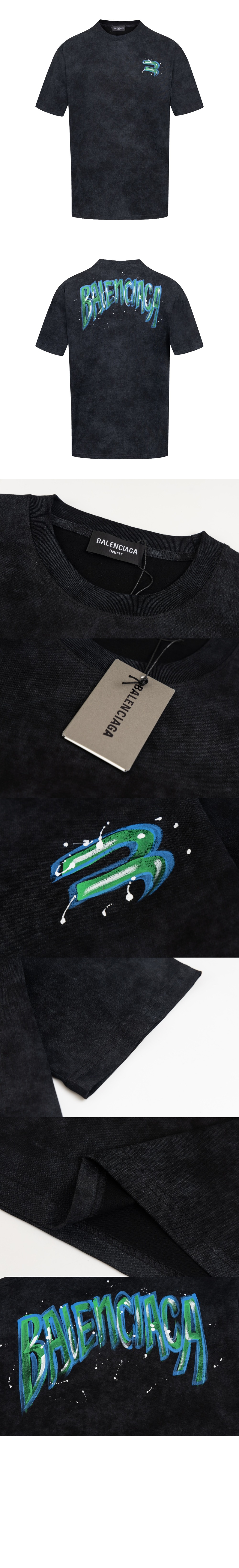 미러급레플리카사이트 | 명품레플리카 전문 쇼핑몰  | 퍼스트원 - 로고 프린트 반팔 > 발렌시아가