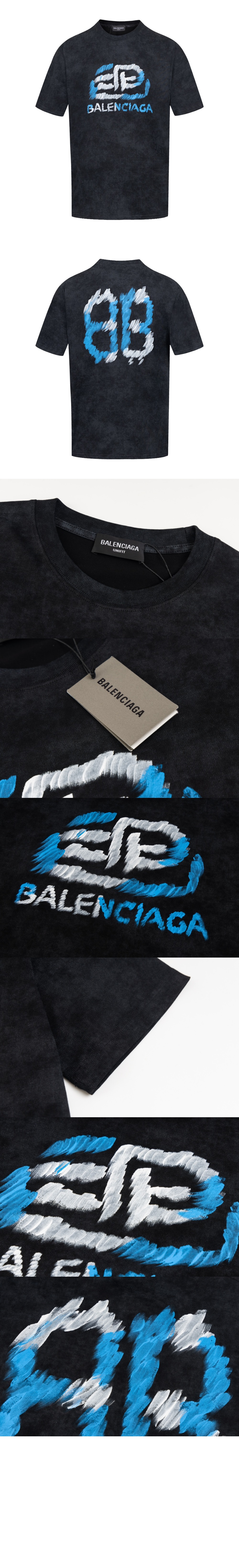 미러급레플리카사이트 | 명품레플리카 전문 쇼핑몰  | 퍼스트원 - 로고 프린트 반팔 > 발렌시아가