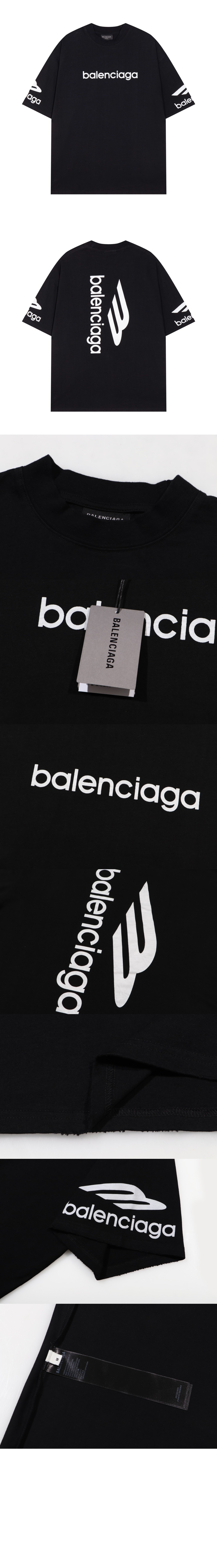 미러급레플리카사이트 | 명품레플리카 전문 쇼핑몰  | 퍼스트원 - 로고 프린트 반팔 > 발렌시아가