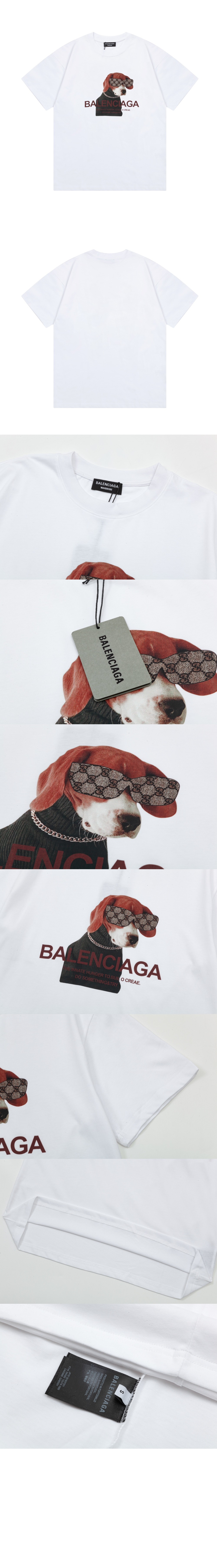 미러급레플리카사이트 | 명품레플리카 전문 쇼핑몰  | 퍼스트원 - 로고 프린트 반팔 > 발렌시아가