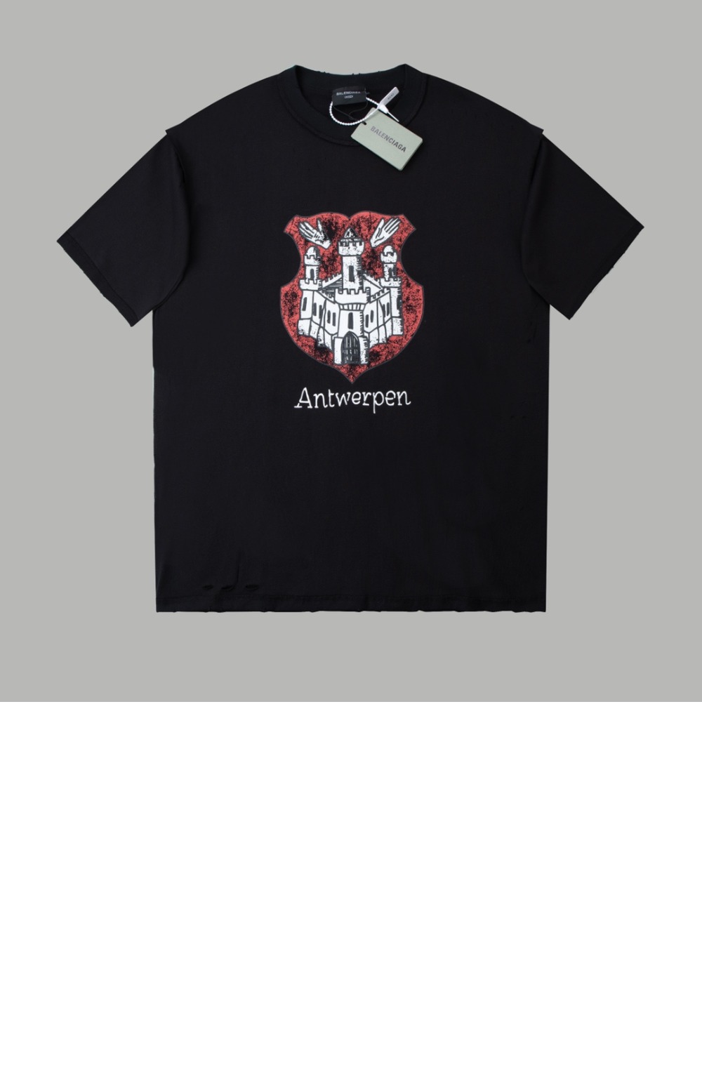 미러급레플리카사이트 | 명품레플리카 전문 쇼핑몰  | 퍼스트원 - 로고 프린트 반팔 > 발렌시아가