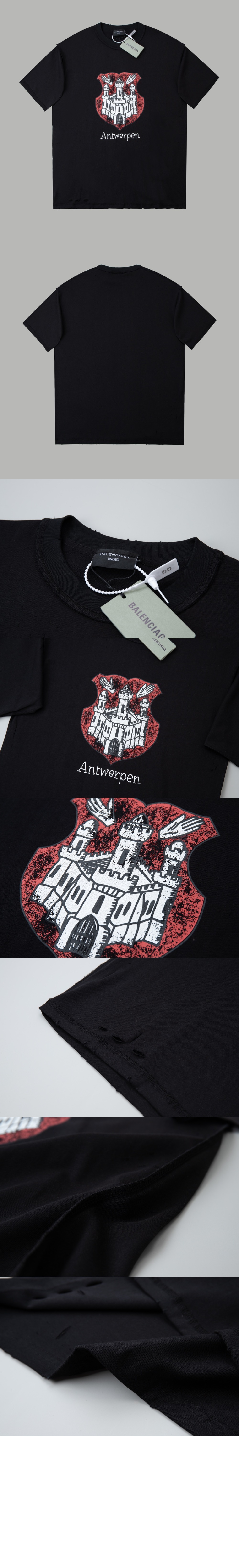 미러급레플리카사이트 | 명품레플리카 전문 쇼핑몰  | 퍼스트원 - 로고 프린트 반팔 > 발렌시아가