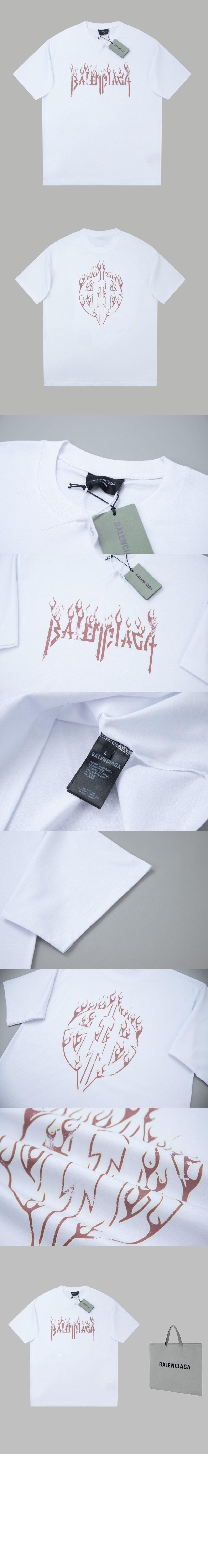 미러급레플리카사이트 | 명품레플리카 전문 쇼핑몰  | 퍼스트원 - 로고 프린트 반팔 > 발렌시아가