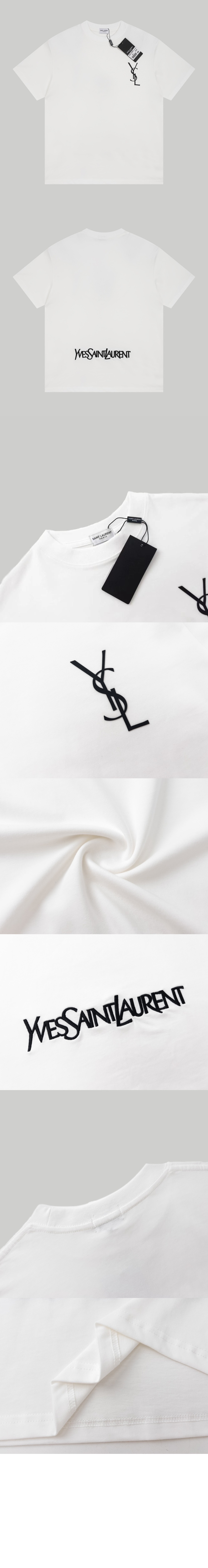 미러급레플리카사이트 | 명품레플리카 전문 쇼핑몰  | 퍼스트원 - 로고 프린트 반팔 > 생로랑