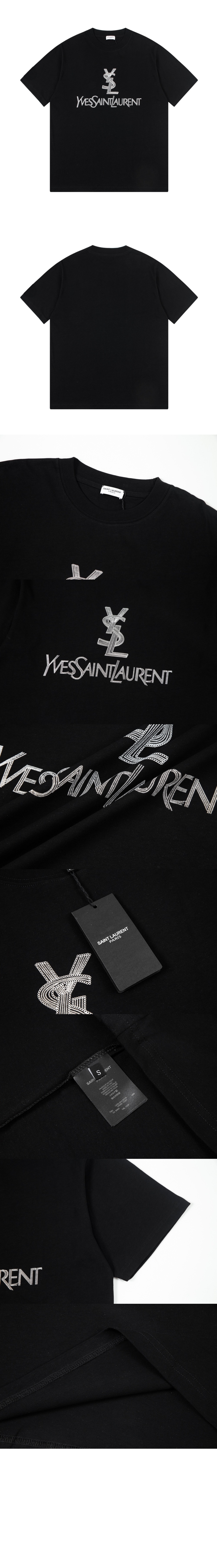 미러급레플리카사이트 | 명품레플리카 전문 쇼핑몰  | 퍼스트원 - 로고 프린트 반팔 > 생로랑