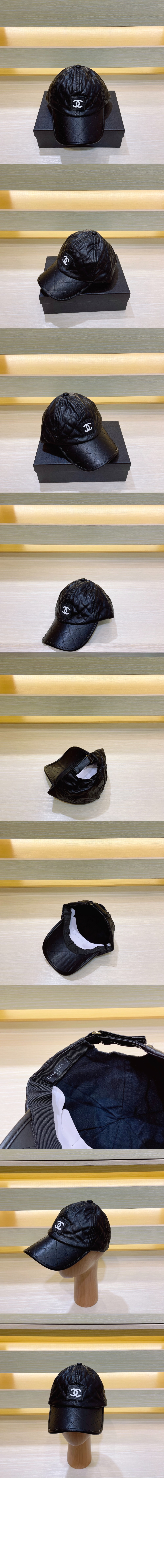 미러급레플리카사이트 | 명품레플리카 전문 쇼핑몰  | 퍼스트원 - 가죽 베이스볼 캡 AA7373 > 샤넬