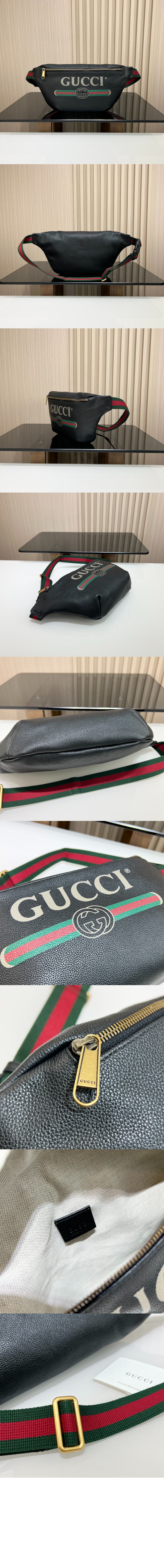 미러급레플리카사이트 | 명품레플리카 전문 쇼핑몰  | 퍼스트원 - 라지 프린트 레더 벨트백‎ 493869 > 구찌