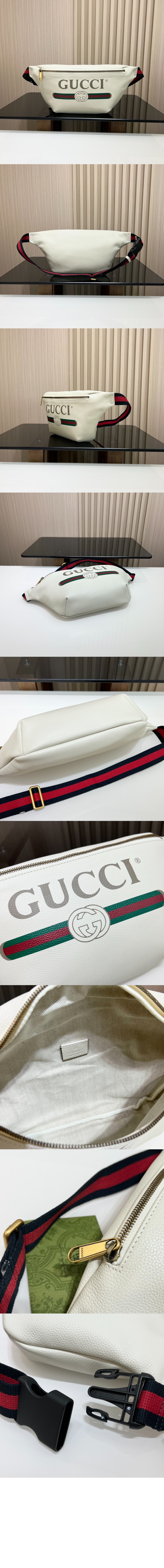 미러급레플리카사이트 | 명품레플리카 전문 쇼핑몰  | 퍼스트원 - 라지 프린트 레더 벨트백‎ 493869 > 구찌