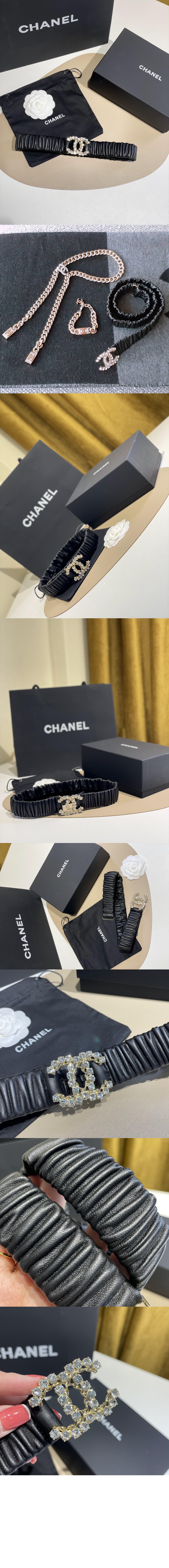 미러급레플리카사이트 | 명품레플리카 전문 쇼핑몰  | 퍼스트원 - CC 워터드릴 벨트 AA7395 > 샤넬