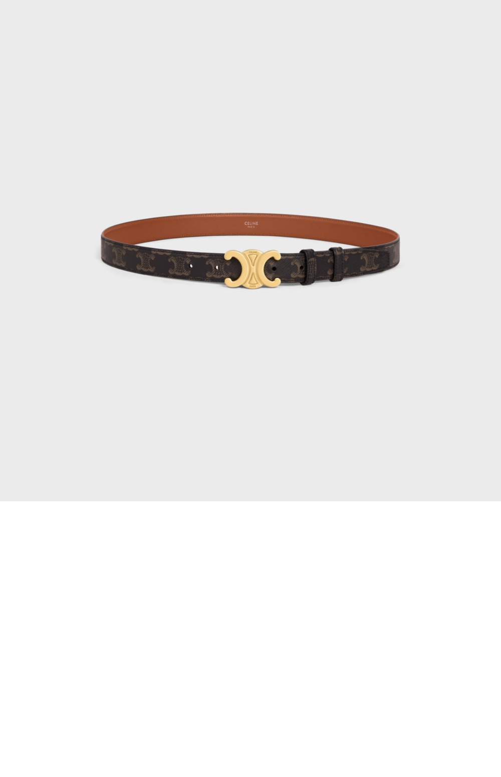 미러급레플리카사이트 | 명품레플리카 전문 쇼핑몰  | 퍼스트원 - 로고 프린트 벨트 45AK92 > 셀린느