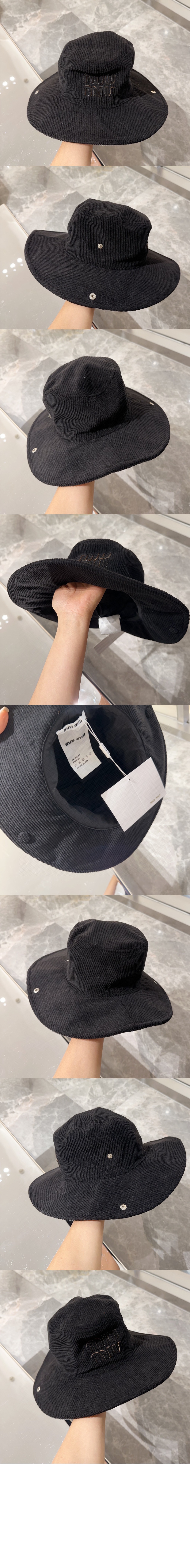 미러급레플리카사이트 | 명품레플리카 전문 쇼핑몰  | 퍼스트원 - 코듀로이 텍스처 벙거지 5HC198 > 미우미우