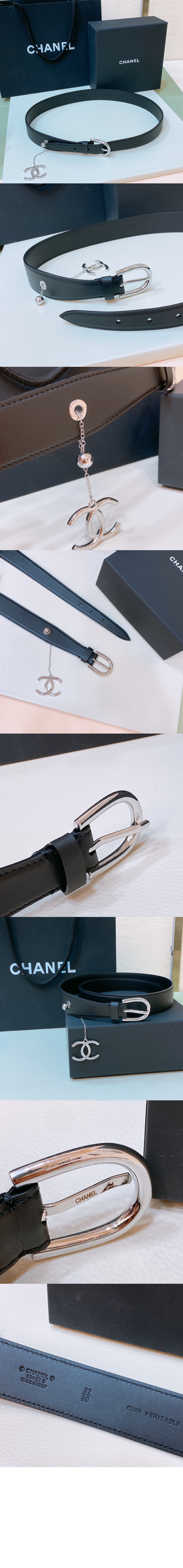 미러급레플리카사이트 | 명품레플리카 전문 쇼핑몰  | 퍼스트원 - 로고핀 버클 벨트 AA9163 > 샤넬