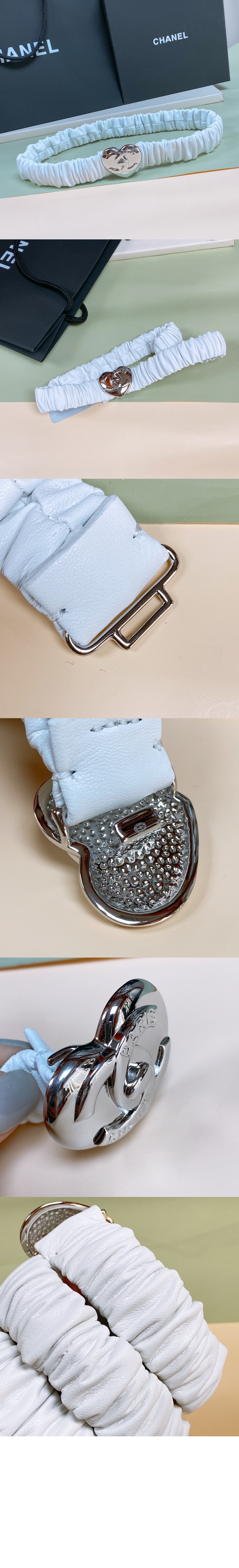 미러급레플리카사이트 | 명품레플리카 전문 쇼핑몰  | 퍼스트원 - 양가죽 사랑장식 벨트 AA8552 > 샤넬