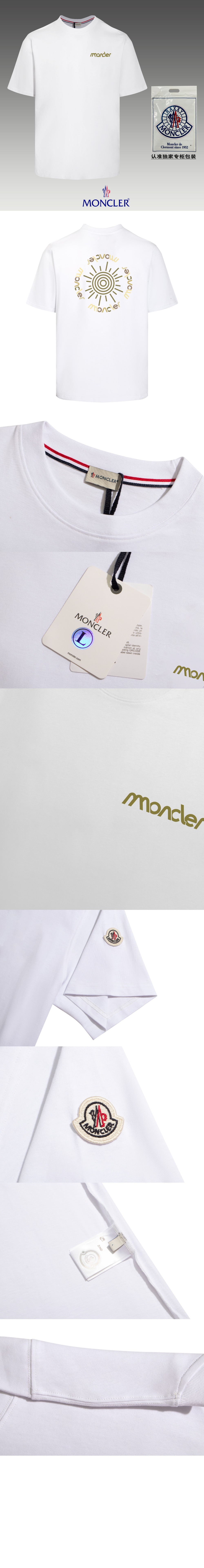 미러급레플리카사이트 | 명품레플리카 전문 쇼핑몰  | 퍼스트원 - 로고 프린트 반팔 > 몽클레어