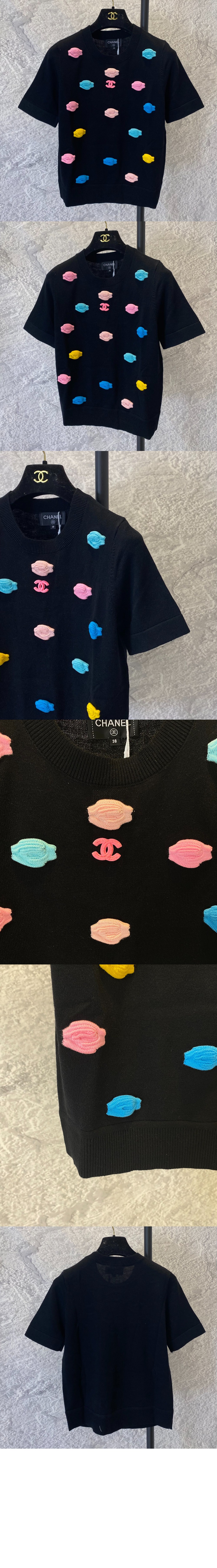 미러급레플리카사이트 | 명품레플리카 전문 쇼핑몰  | 퍼스트원 - 로고 프린트 반팔 > 샤넬