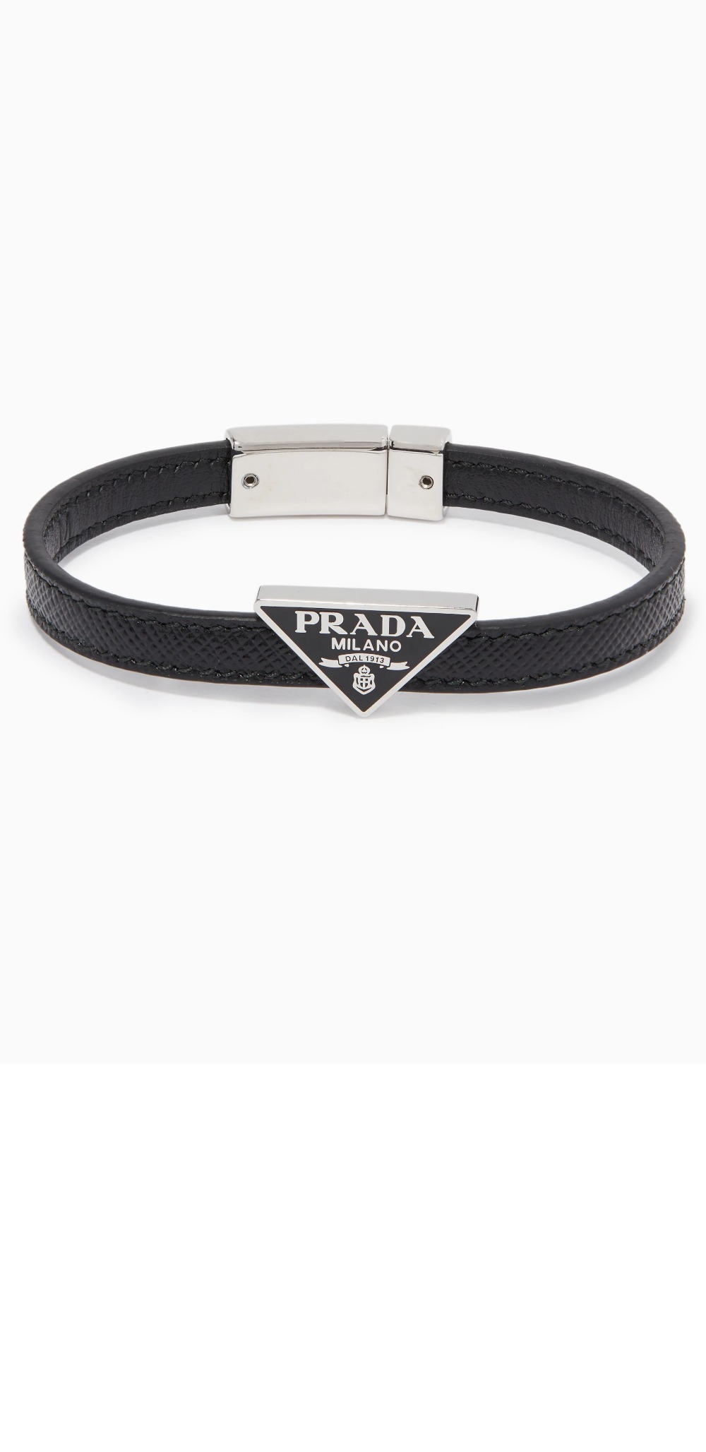 미러급레플리카사이트 | 명품레플리카 전문 쇼핑몰  | 퍼스트원 - 트라이앵글 로고 레더 브레이슬릿 2IB289 > 프라다