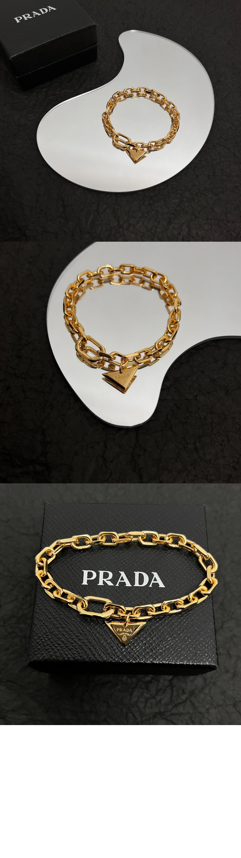 미러급레플리카사이트 | 명품레플리카 전문 쇼핑몰  | 퍼스트원 - 체인 보석 브레이슬릿 2JB315 > 프라다