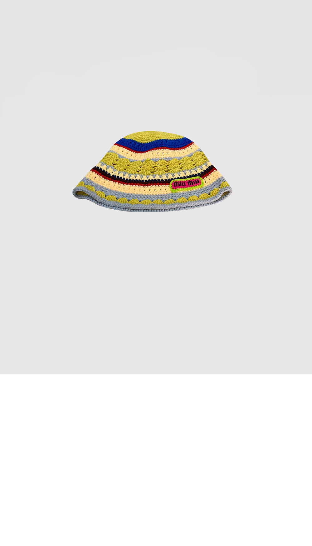 미러급레플리카사이트 | 명품레플리카 전문 쇼핑몰  | 퍼스트원 - 니트 스트라이프 캡 5HC754 > 미우미우