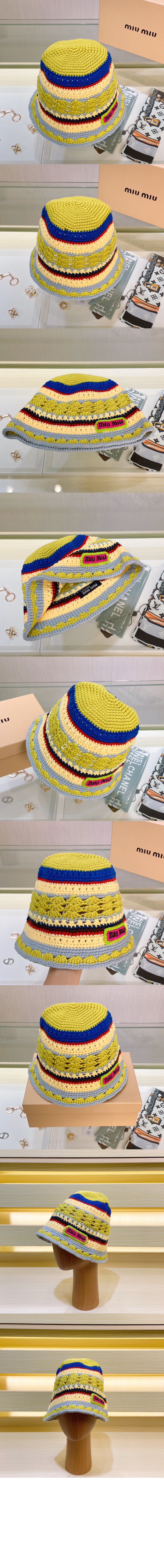 미러급레플리카사이트 | 명품레플리카 전문 쇼핑몰  | 퍼스트원 - 니트 스트라이프 캡 5HC754 > 미우미우