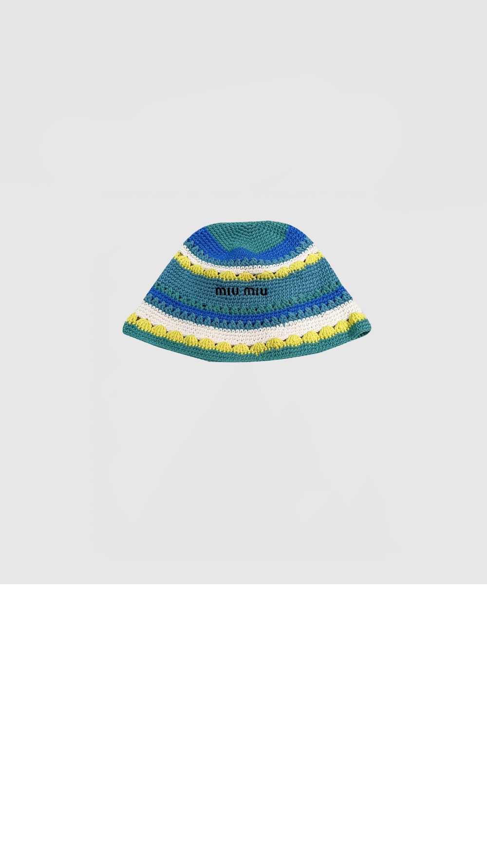 미러급레플리카사이트 | 명품레플리카 전문 쇼핑몰  | 퍼스트원 - 니트 스트라이프 캡 5HC697 > 미우미우