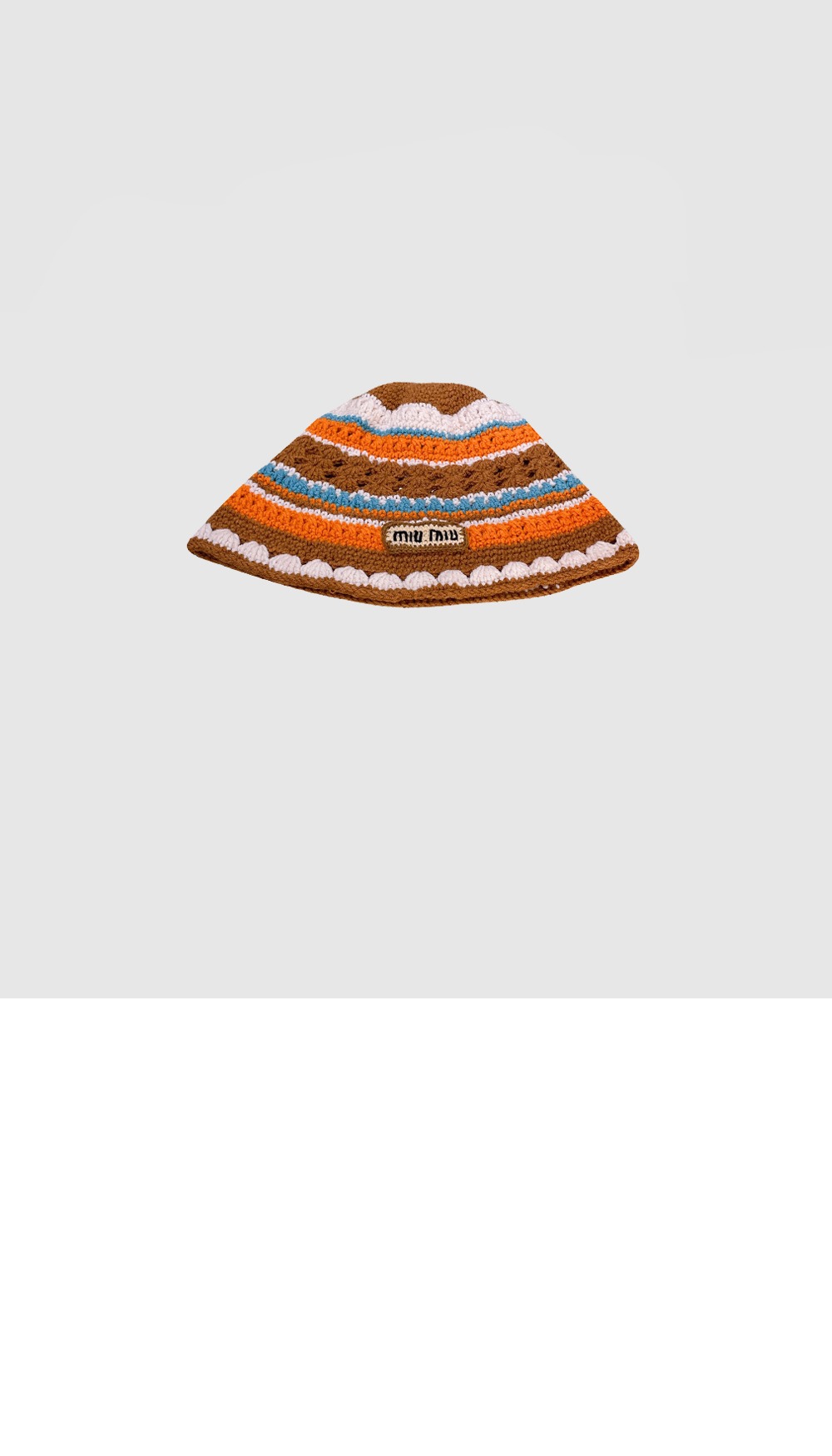 미러급레플리카사이트 | 명품레플리카 전문 쇼핑몰  | 퍼스트원 - 니트 스트라이프 캡 5HC754 > 미우미우