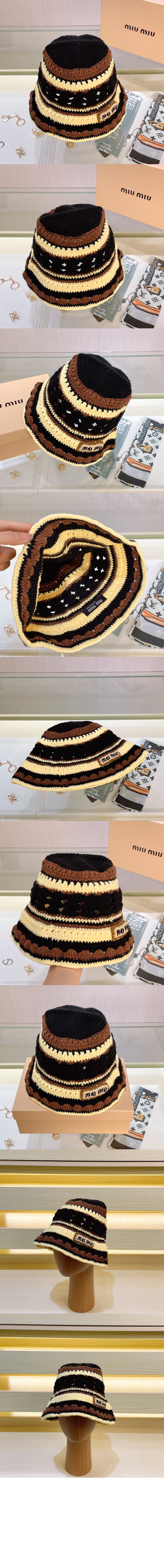 미러급레플리카사이트 | 명품레플리카 전문 쇼핑몰  | 퍼스트원 - 니트 스트라이프 캡 5HC754 > 미우미우