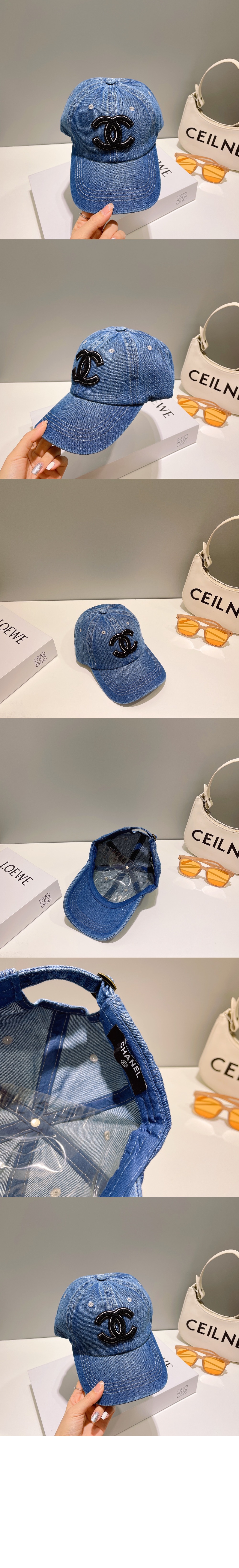 미러급레플리카사이트 | 명품레플리카 전문 쇼핑몰  | 퍼스트원 - 데님 베이스볼 캡 AA4214 > 샤넬