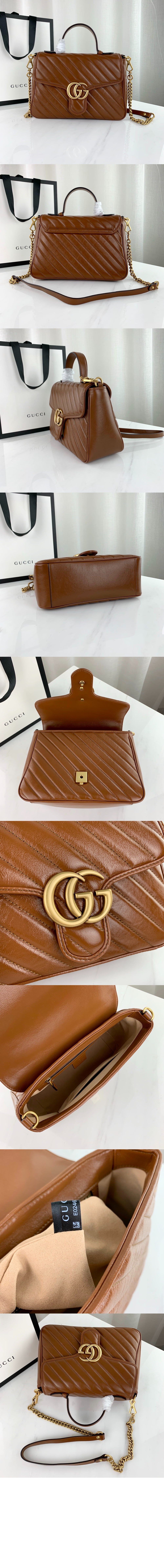 미러급레플리카사이트 | 명품레플리카 전문 쇼핑몰  | 퍼스트원 - 마틀라세 탑 핸들백 498110 > 구찌