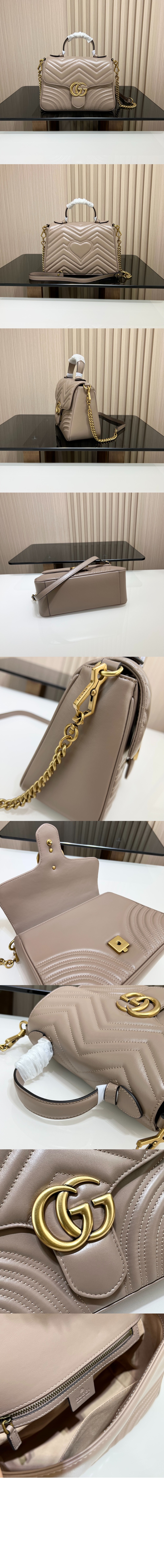 미러급레플리카사이트 | 명품레플리카 전문 쇼핑몰  | 퍼스트원 - 마틀라세 탑 핸들백 498110 > 구찌