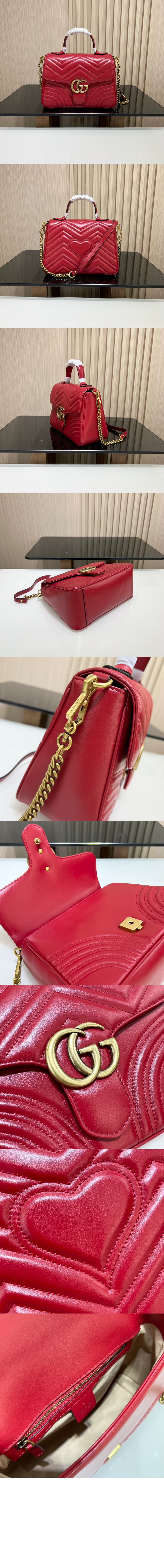 미러급레플리카사이트 | 명품레플리카 전문 쇼핑몰  | 퍼스트원 - 마틀라세 탑 핸들백 498110 > 구찌