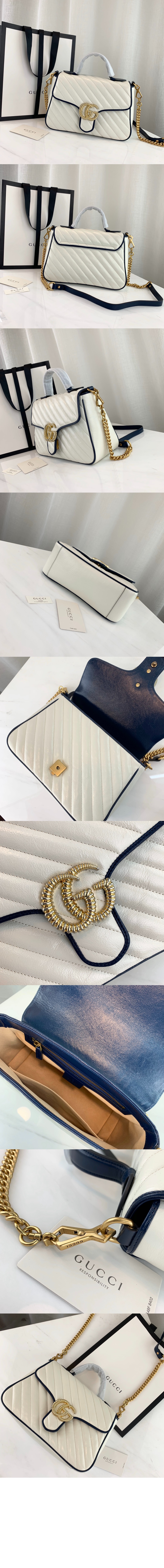 미러급레플리카사이트 | 명품레플리카 전문 쇼핑몰  | 퍼스트원 - GG마몽 탑핸들 숄더백 498110 > 구찌