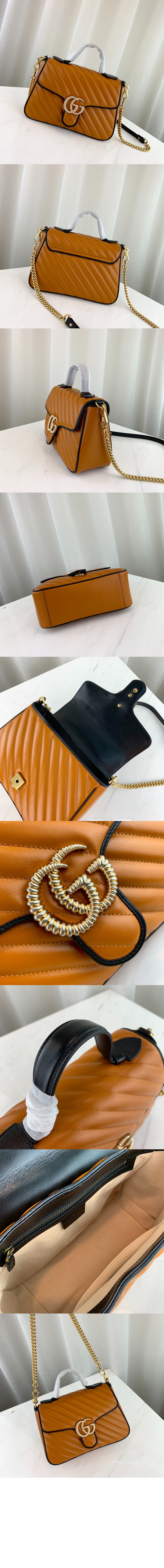 미러급레플리카사이트 | 명품레플리카 전문 쇼핑몰  | 퍼스트원 - GG마몽 탑핸들 숄더백 498110 > 구찌