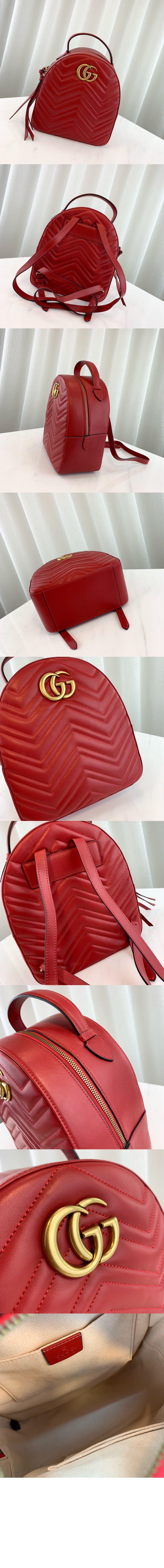 미러급레플리카사이트 | 명품레플리카 전문 쇼핑몰  | 퍼스트원 - GG 마몽 마틀라세 레더 백팩 476671 > 구찌