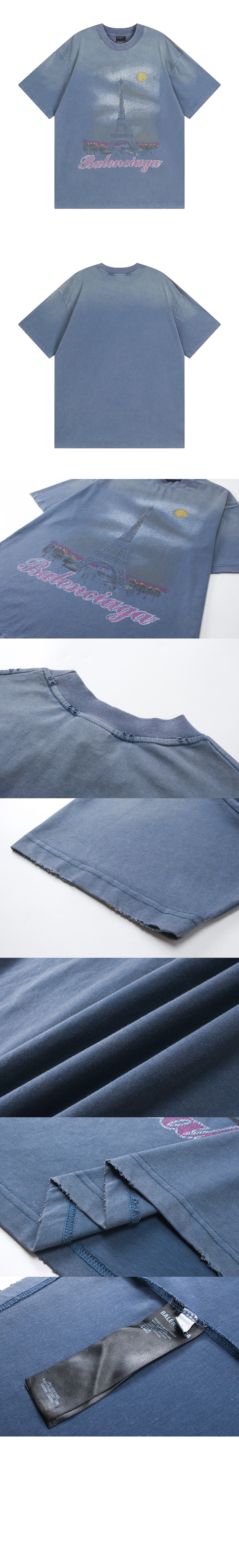 미러급레플리카사이트 | 명품레플리카 전문 쇼핑몰  | 퍼스트원 - 로고 프린트 반팔 > 발렌시아가