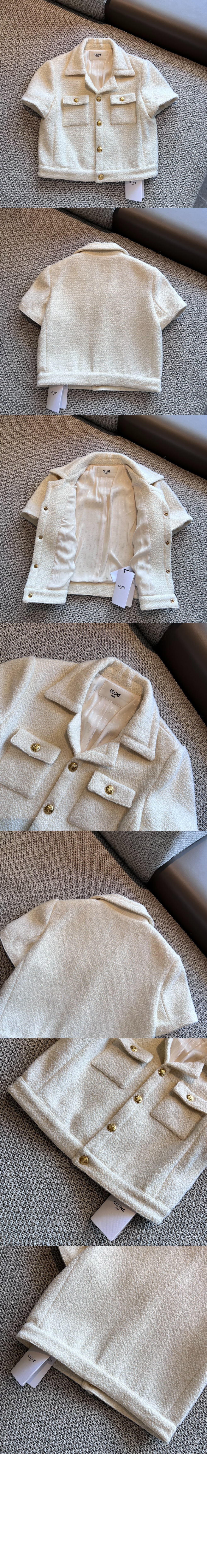 미러급레플리카사이트 | 명품레플리카 전문 쇼핑몰  | 퍼스트원 - 로고 쇼트 코트 > 셀린느