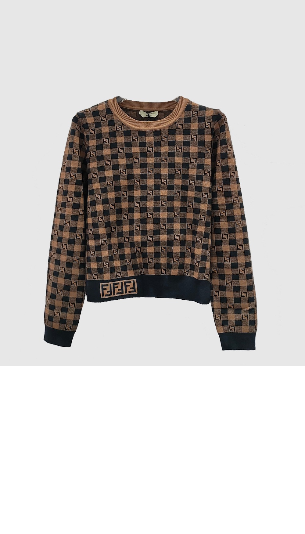 미러급레플리카사이트 | 명품레플리카 전문 쇼핑몰  | 퍼스트원 - 로고 프린트 긴팔 > 펜디