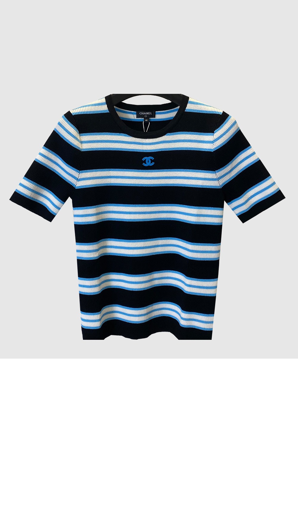 미러급레플리카사이트 | 명품레플리카 전문 쇼핑몰  | 퍼스트원 - 프린트 니트 톱 > 샤넬